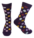 5 Pair Mens Funky Fun Colorful Socks-Hipster Power Socks-Premium Cotton Socks
