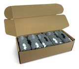 5 Pair Men Matching Fashion Dress Socks Gift Box-Groomsmen Weddings Party Socks