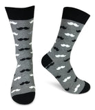 5 Pair Men Matching Fashion Dress Socks Gift Box-Groomsmen Weddings Party Socks