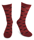 5 Pair Men Matching Fashion Dress Socks Gift Box-Groomsmen Weddings Party Socks