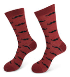 5 Pair Men Matching Fashion Dress Socks Gift Box-Groomsmen Weddings Party Socks