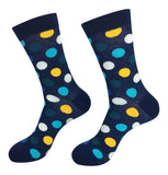 5 Pair Men Matching Fashion Dress Socks Gift Box-Groomsmen Weddings Party Socks