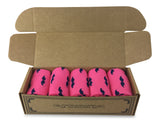 5 Pair Men Matching Fashion Dress Socks Gift Box-Groomsmen Weddings Party Socks