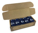 5 Pair Men Matching Fashion Dress Socks Gift Box-Groomsmen Weddings Party Socks