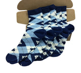 5 Pair Men Matching Fashion Dress Socks Gift Box-Groomsmen Weddings Party Socks
