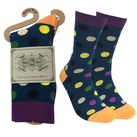 Mens Colorful Novelty Funky Fun Cotton Fashion Socks  Collection- Single Pairs