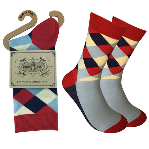 Mens Colorful Novelty Funky Fun Cotton Fashion Socks  Collection- Single Pairs
