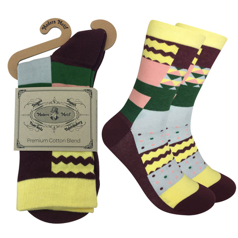 Mens Colorful Novelty Funky Fun Cotton Fashion Socks  Collection- Single Pairs