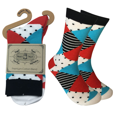 Mens Colorful Novelty Funky Fun Cotton Fashion Socks  Collection- Single Pairs