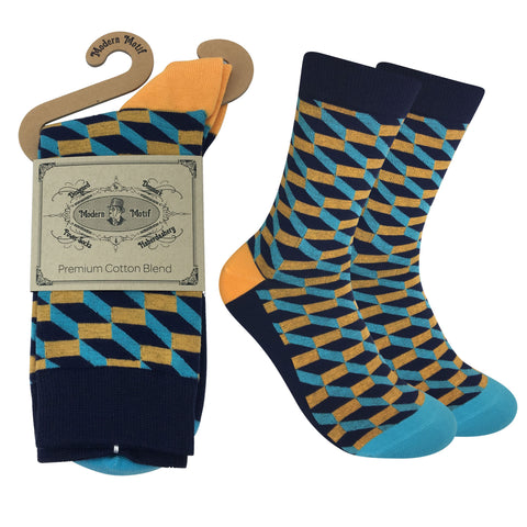 Mens Colorful Novelty Funky Fun Cotton Fashion Socks  Collection- Single Pairs