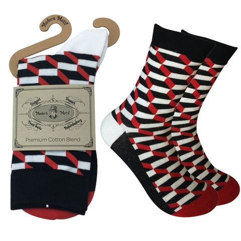 Mens Colorful Novelty Funky Fun Cotton Fashion Socks  Collection- Single Pairs
