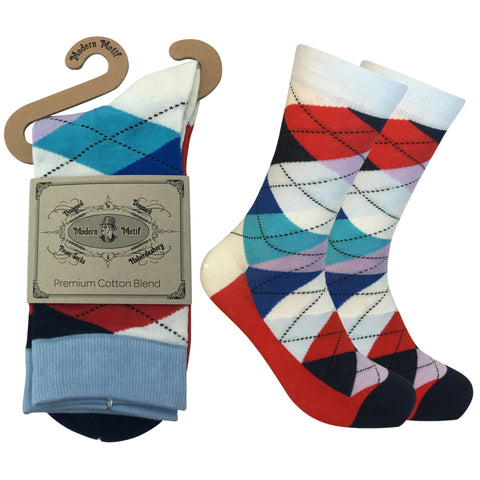 Mens Colorful Novelty Funky Fun Cotton Fashion Socks  Collection- Single Pairs