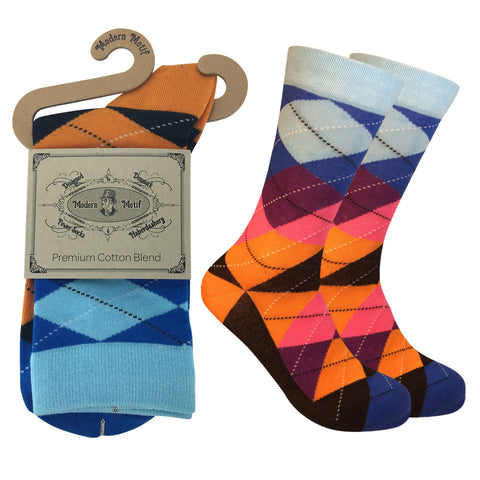 Mens Colorful Novelty Funky Fun Cotton Fashion Socks  Collection- Single Pairs
