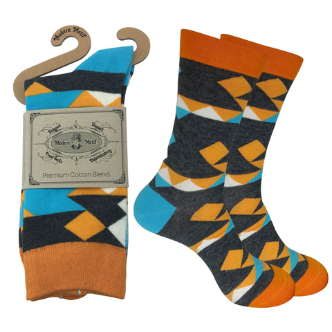 Mens Colorful Novelty Funky Fun Cotton Fashion Socks  Collection- Single Pairs