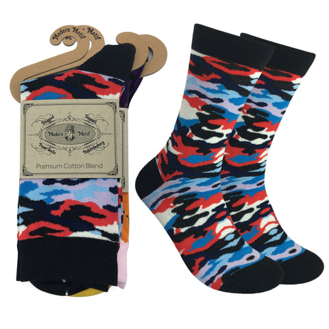Mens Colorful Novelty Funky Fun Cotton Fashion Socks  Collection- Single Pairs