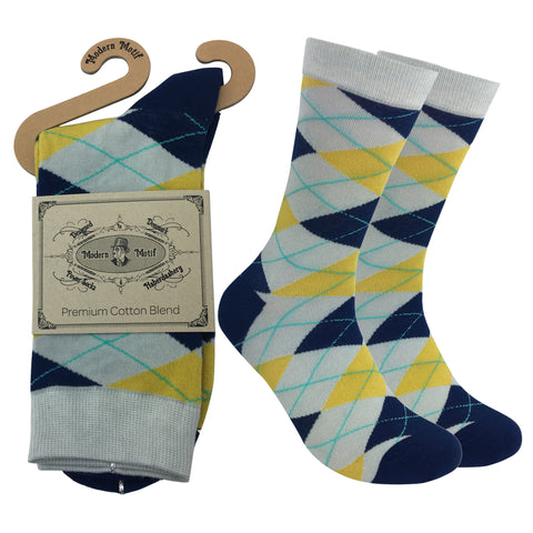 Mens Colorful Novelty Funky Fun Cotton Fashion Socks  Collection- Single Pairs