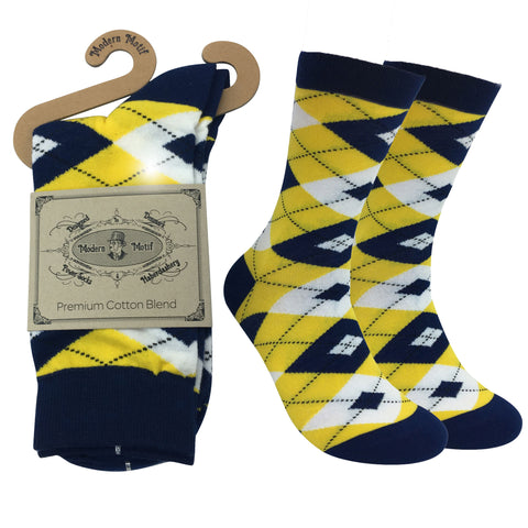 Mens Colorful Novelty Funky Fun Cotton Fashion Socks  Collection- Single Pairs