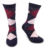 5 Pair Men Matching Fashion Dress Socks Gift Box-Groomsmen Weddings Party Socks