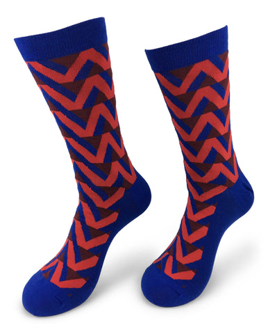 Mens Colorful Funky Fun Casual Fashion Socks  Collection- Single Pairs