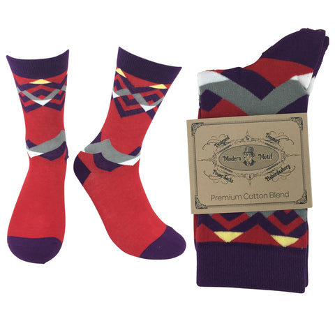 Mens Colorful Funky Fun Casual Fashion Socks  Collection- Single Pairs