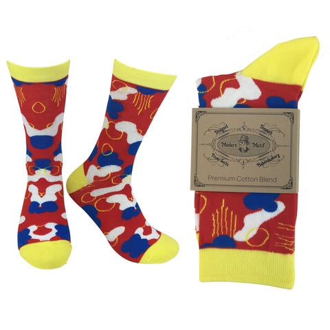 Mens Colorful Novelty Funky Fun Cotton Fashion Socks  Collection- Single Pairs