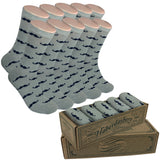 5 Pair Men Matching Fashion Dress Socks Gift Box-Groomsmen Weddings Party Socks