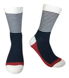 5 Pair Mens Funky Fun Colorful Socks-Hipster Power Socks-Premium Cotton Socks