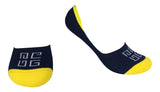 4 Pair No-Show Socks For Men with Silicone Grip - Bora Bora Collection