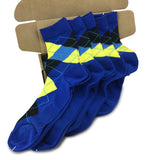 5 Pair Men Matching Fashion Dress Socks Gift Box-Groomsmen Weddings Party Socks