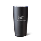 20 oz. Black Matte Double Wall Insulated Tumbler