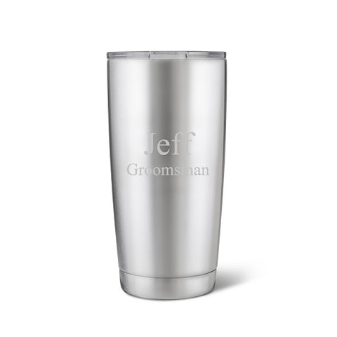 20 oz. Stainless Steel Double Wall Insulated Tumbler