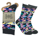 Mens Colorful Novelty Funky Fun Cotton Fashion Socks  Collection- Single Pairs