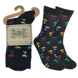 Mens Colorful Novelty Funky Fun Cotton Fashion Anchor Socks  Collection- Single Pairs