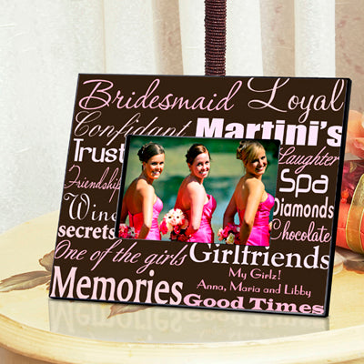 Bridesmaid Frame - Available in 7 Colors