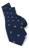 2 Piece Combo Set-Premium cotton skulls socks with matching skinny tie Combo