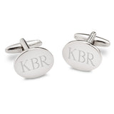 Modern Oval Cufflinks