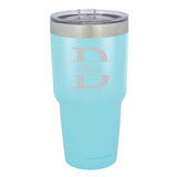 Light Blue Stainless Steel 30 oz. Double Insulated Tumbler