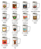 16oz. Ceramic Beer Stein - Available in 45 Designs