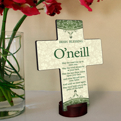 Classic Irish Cross - Available in 8 Prayers