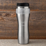 Personalized Bling Travel Tumbler