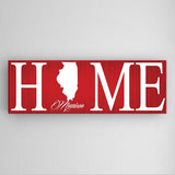 Personalized Home State Canvas