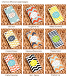 Personalized Chevron iphone covers