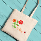 Girls Canvas Totes