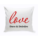 Couples Unity Throw Pillow