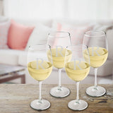 Set of 4 White Wine Glasses
