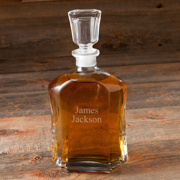 Personalized Whiskey Decanter