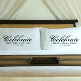 Celebration Couples Pillow Case Set