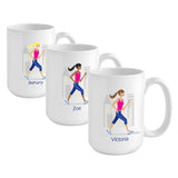 Go-Girl Coffee Mug - Available in 10 Designs